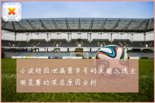 小波特因泄漏萧华号码未能入选全明星赛的深层原因分析